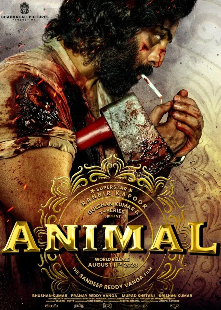 Download Animal (2023) Hindi Full Movie NF WEB-DL 480p [450MB] | 720p [1.4GB] | 1080p [3.3GB] | 2160p 4K [12.2GB]